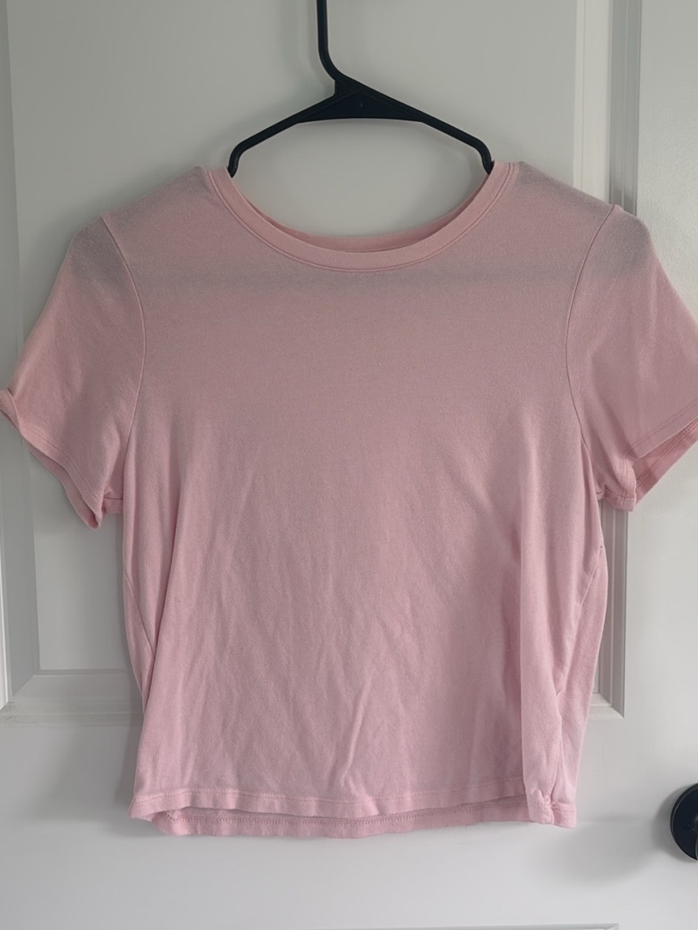 Old Navy Bestees Light Pink Cropped Tee shirt
